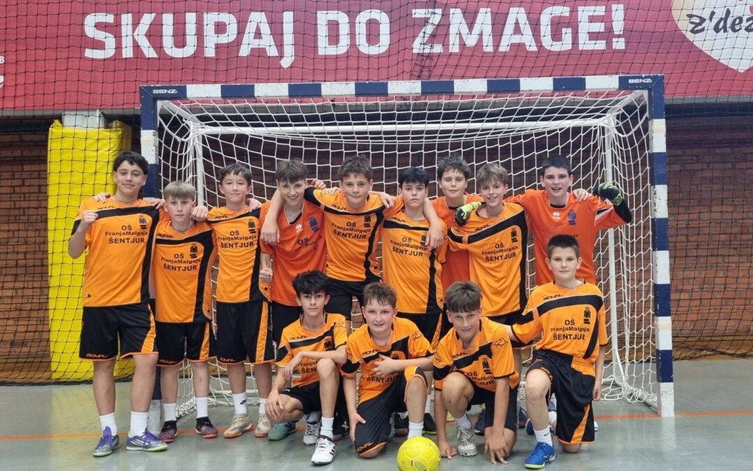 Mlajši učenci ponovno uspešni v nogometu